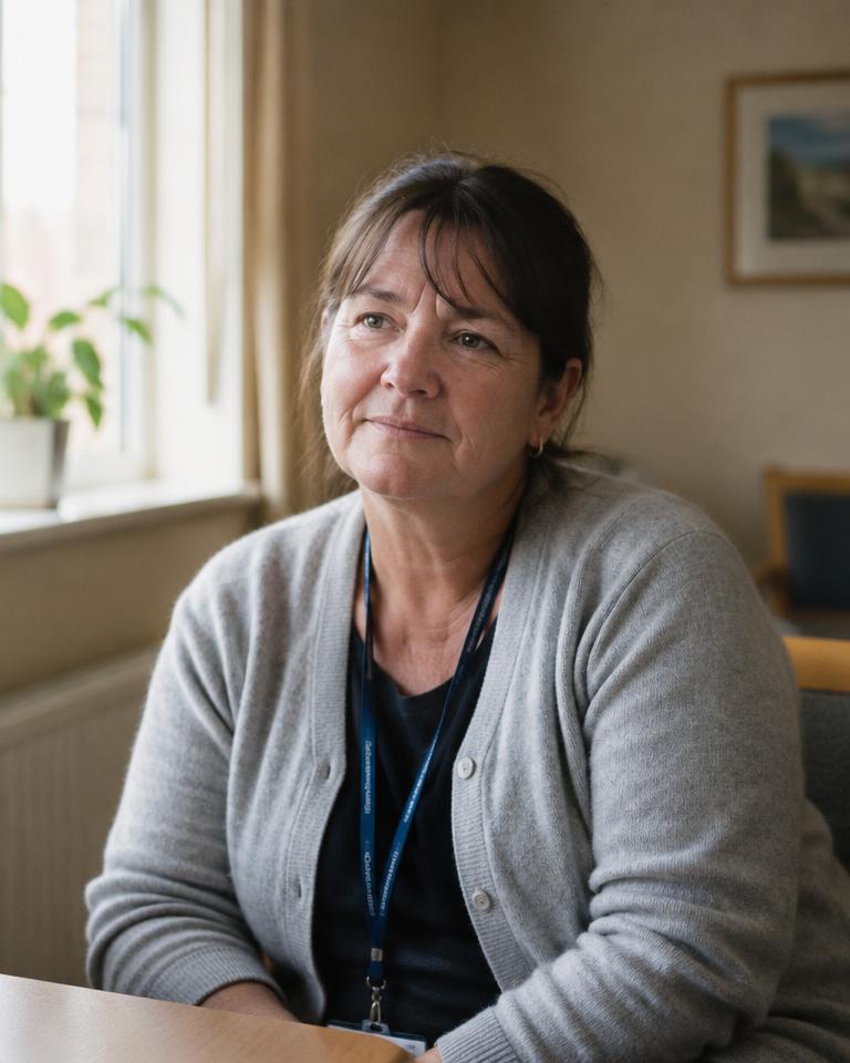 Alison Wren, Manager, 21 years.
