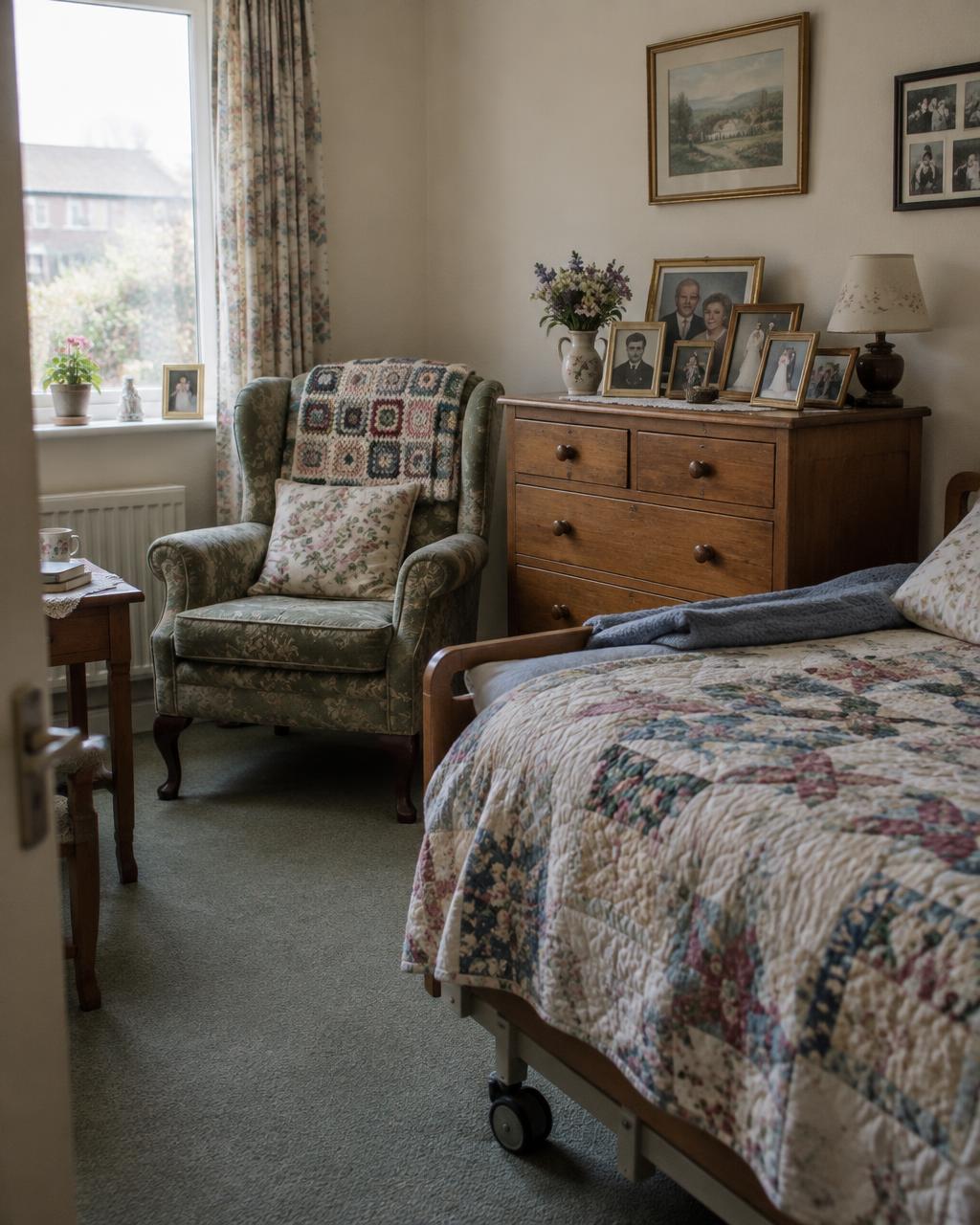 A room with its own furniture