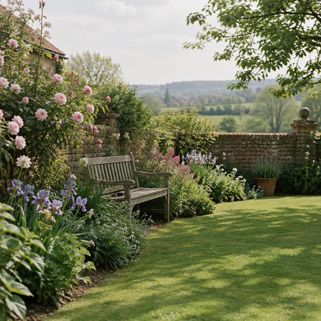 The garden in May